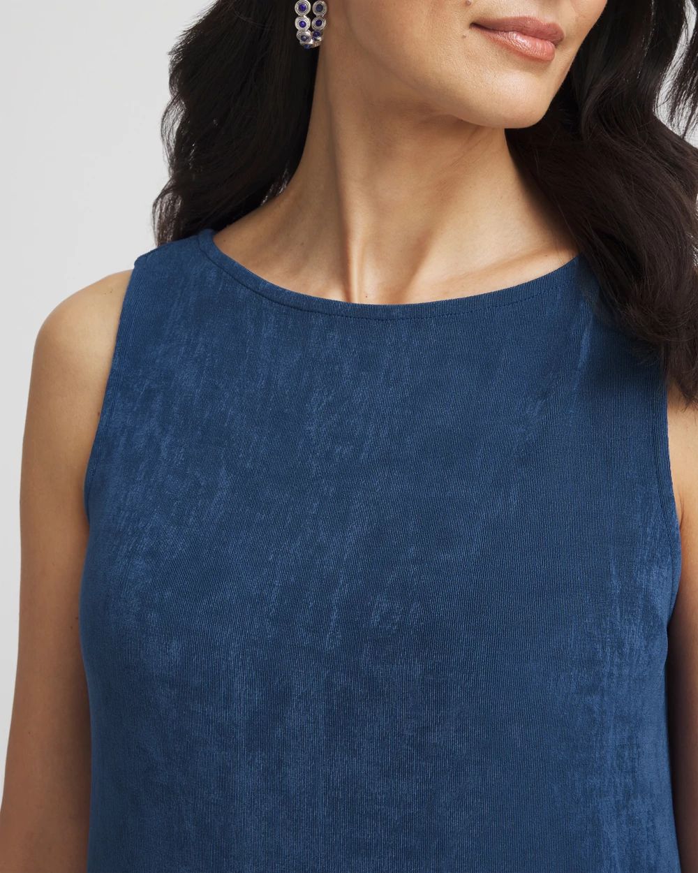 Travelers™ Side Slit Tank | Chico's Travelers™ Side Slit Tank | Chico's